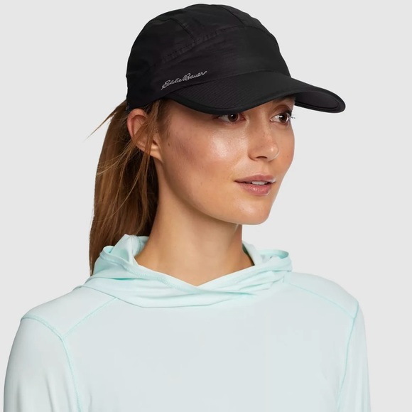 Eddie Bauer: Storm Waterproof Baseball Cap - Unisex - Black - Picture 4 of 4